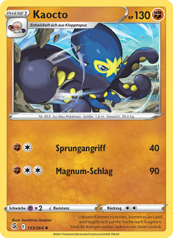 Kaocto, Fusions Angriff 153