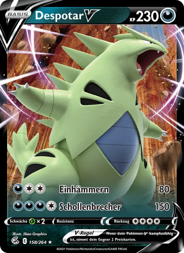 Despotar V, Fusions Angriff 158