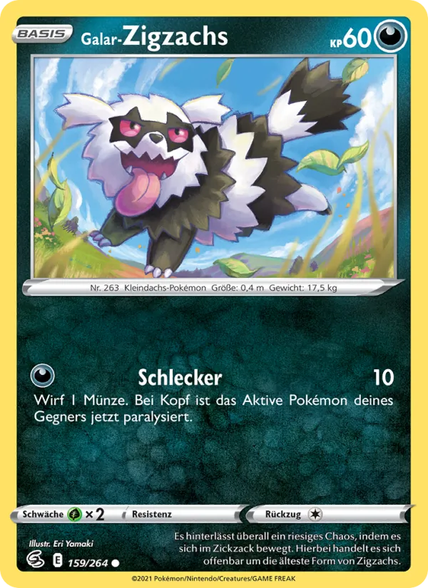 Galar-Zigzachs, Fusions Angriff 159