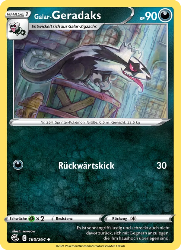 Galar-Geradaks, Fusions Angriff 160