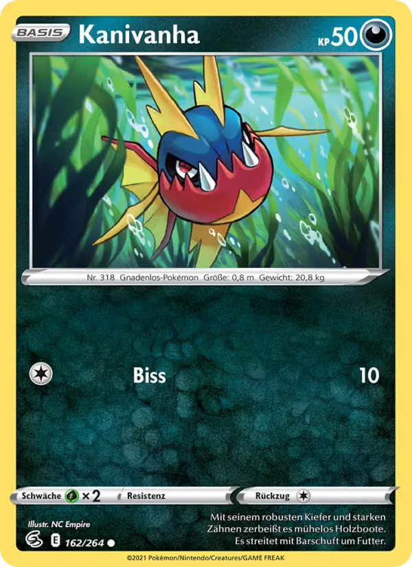 Kanivanha, Fusions Angriff 162