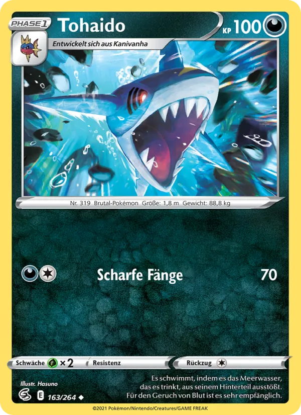 Tohaido, Fusions Angriff 163