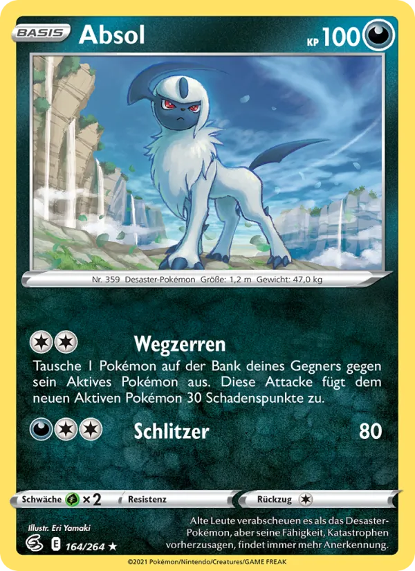 Absol, Fusions Angriff 164