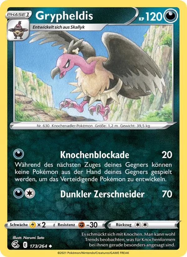 Grypheldis, Fusions Angriff 173