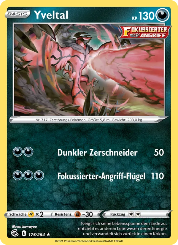 Yveltal, Fusions Angriff 175