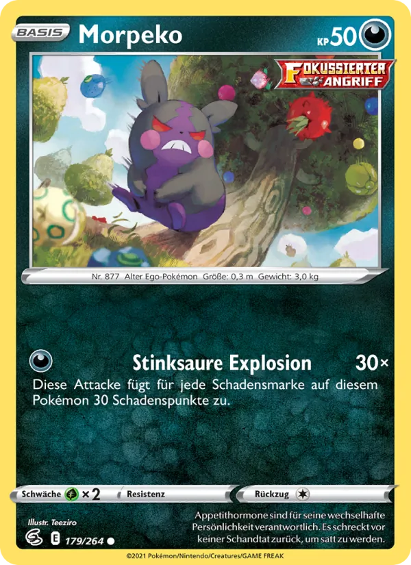Morpeko, Fusions Angriff 179