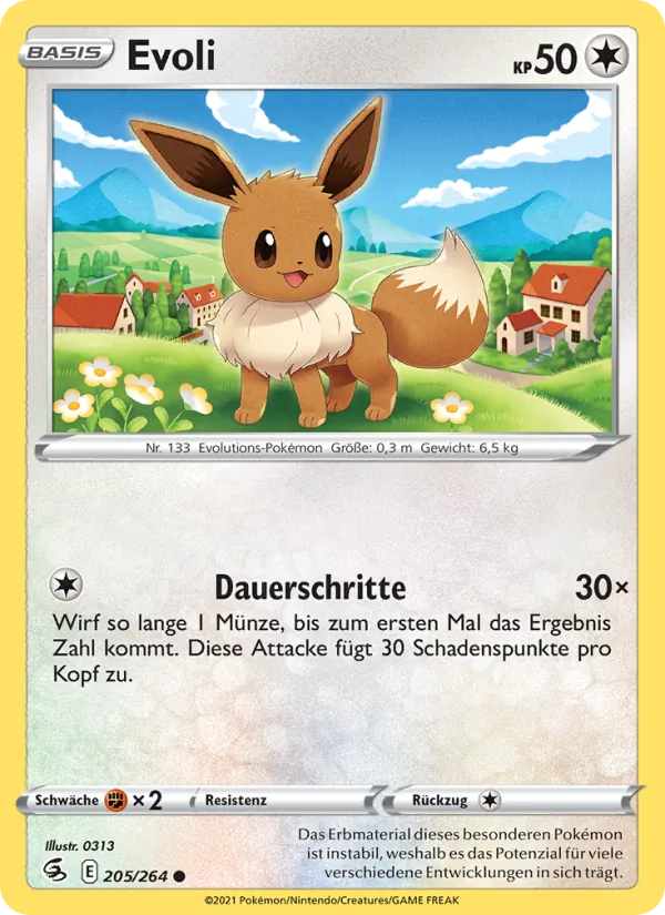 Evoli, Fusions Angriff 205