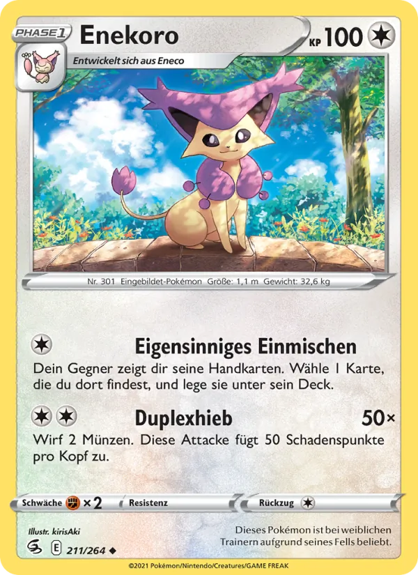 Enekoro, Fusions Angriff 211