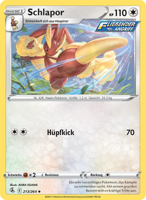 Schlapor, Fusions Angriff 213