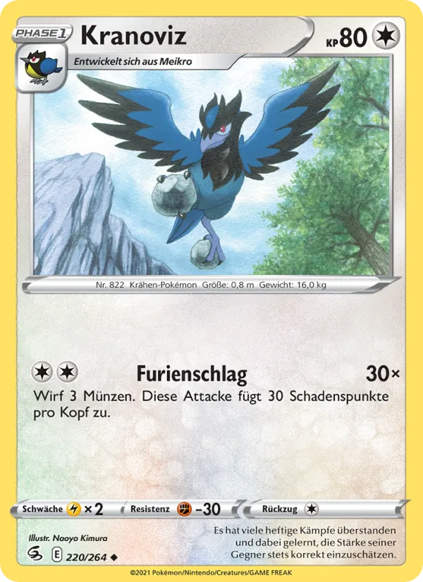 Kranoviz, Fusions Angriff 220