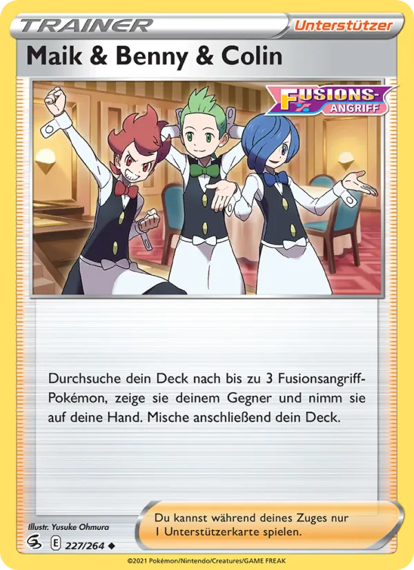 Maik & Benny & Colin, Fusions Angriff 227