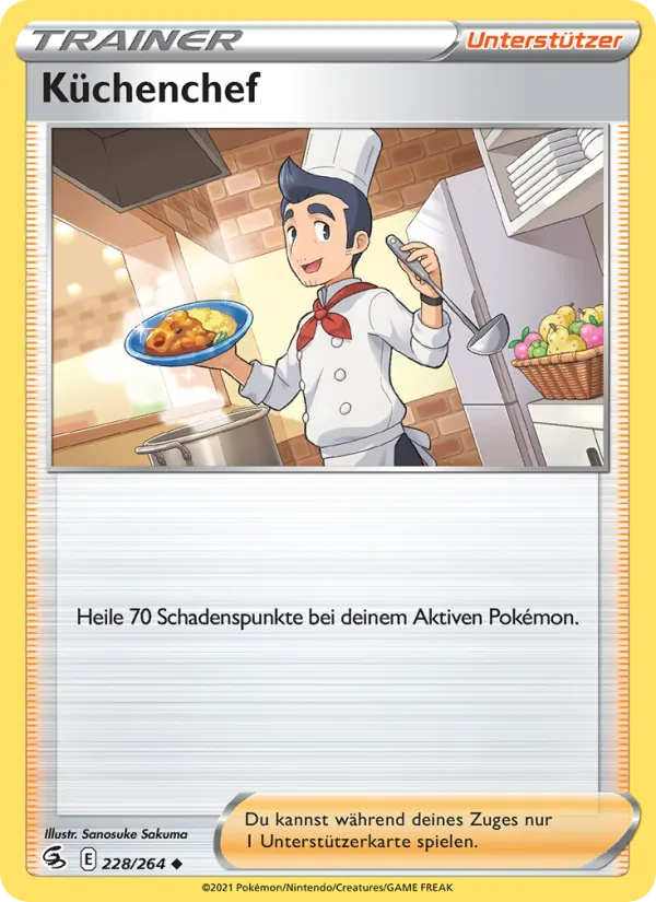 Küchenchef, Fusions Angriff 228