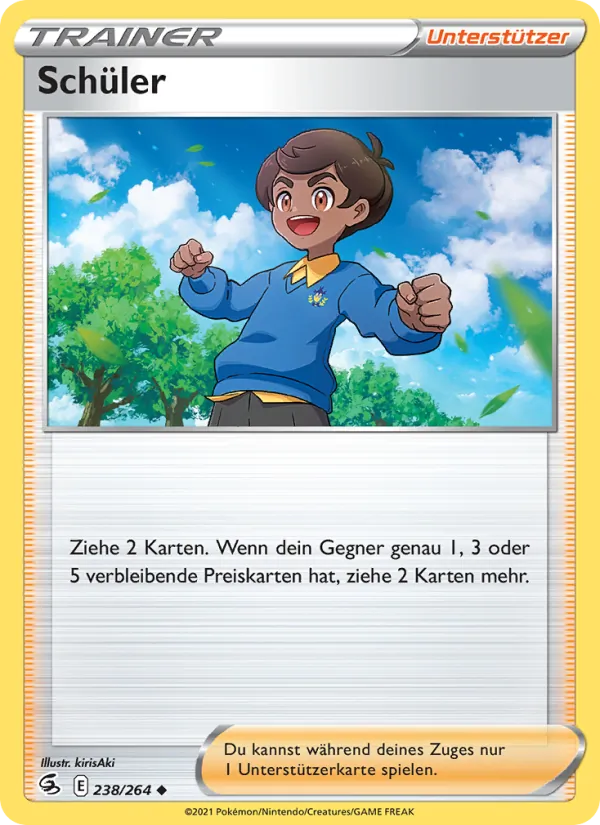 Schüler, Fusions Angriff 238
