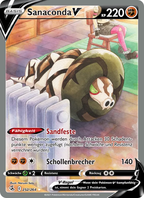 Sanaconda V, Fusions Angriff 252