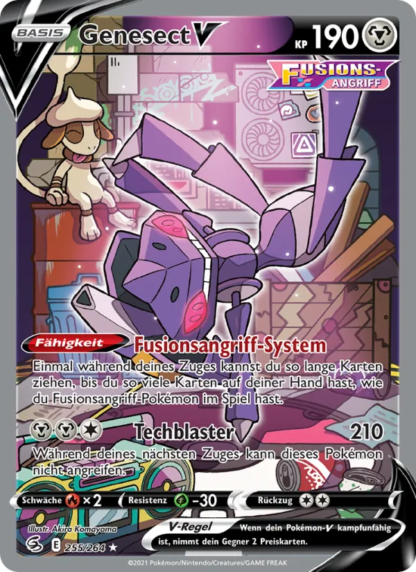 Genesect V, Fusions Angriff 255