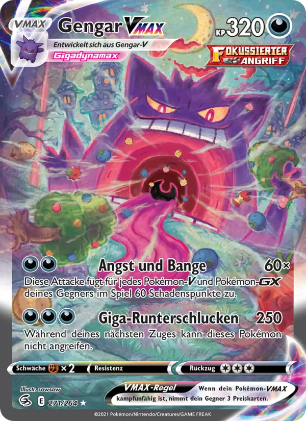 Gengar VMAX, Fusions Angriff 271