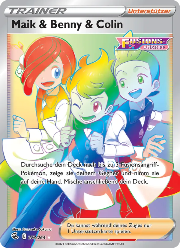 Maik & Benny & Colin, Fusions Angriff 273