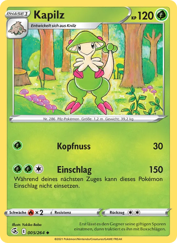 Kapilz, Fusions Angriff 5