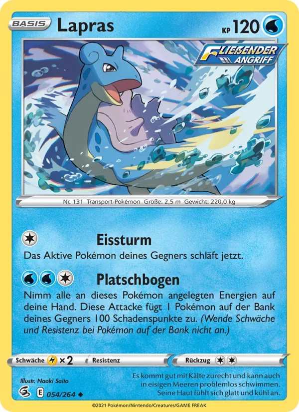 Lapras, Fusions Angriff 54