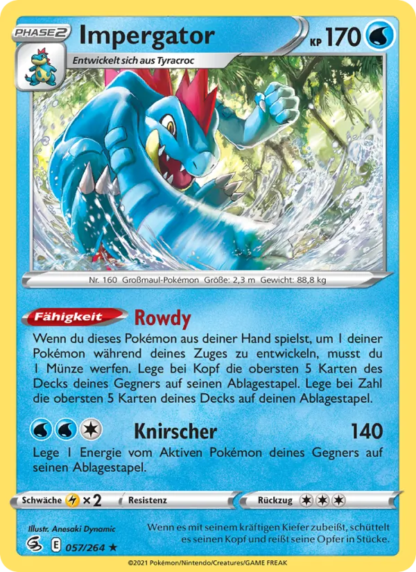 Impergator, Fusions Angriff 57