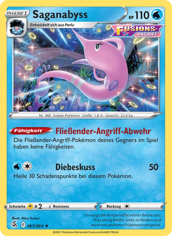 Saganabyss, Fusions Angriff 67