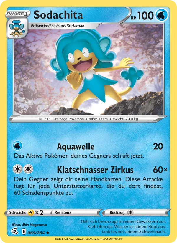 Sodachita, Fusions Angriff 69