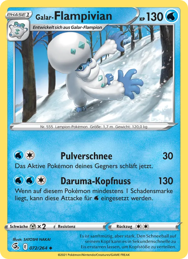 Galar-Flampivian, Fusions Angriff 72