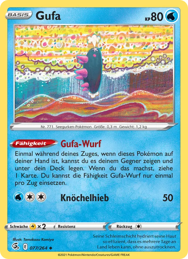 Gufa, Fusions Angriff 77