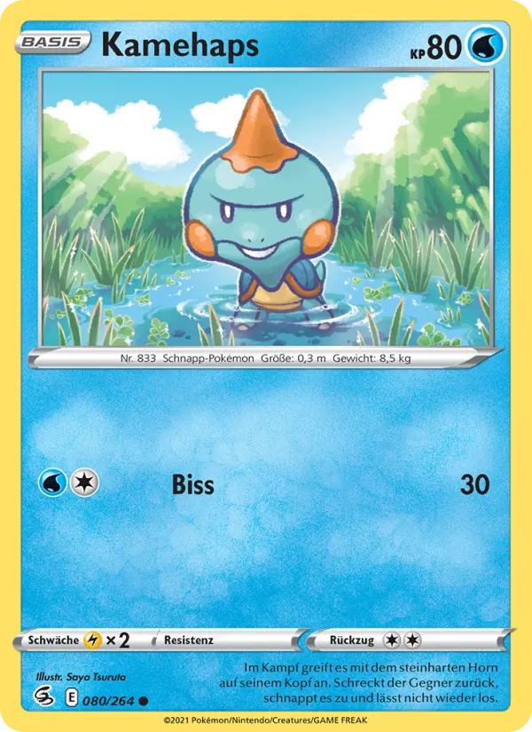 Kamehaps, Fusions Angriff 80