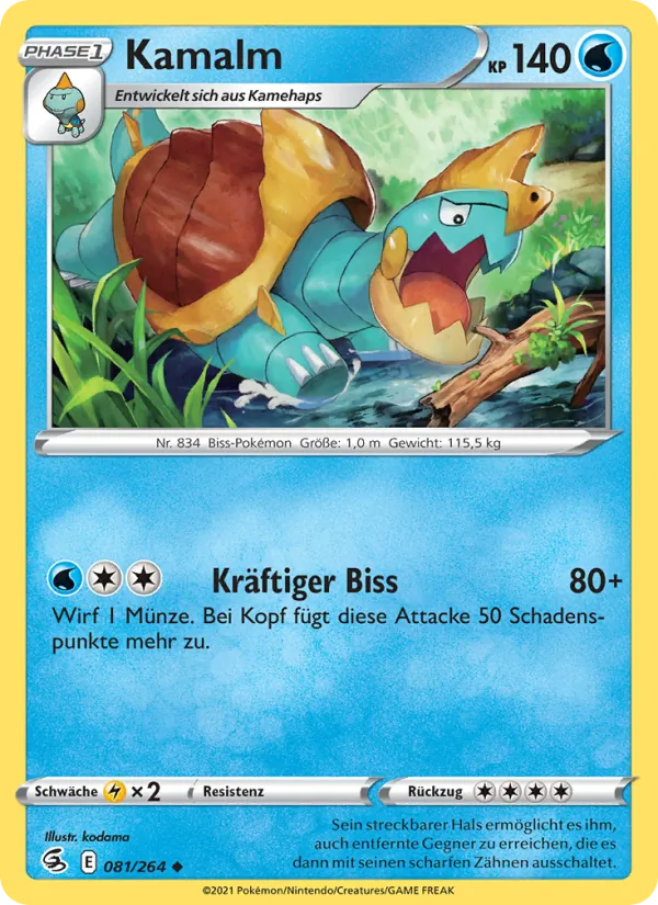 Kamalm, Fusions Angriff 81