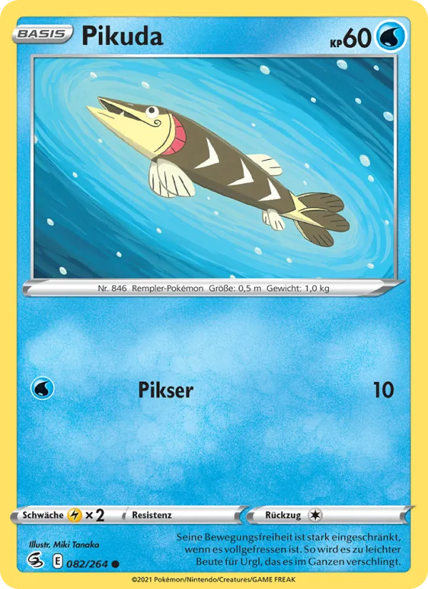 Pikuda, Fusions Angriff 82