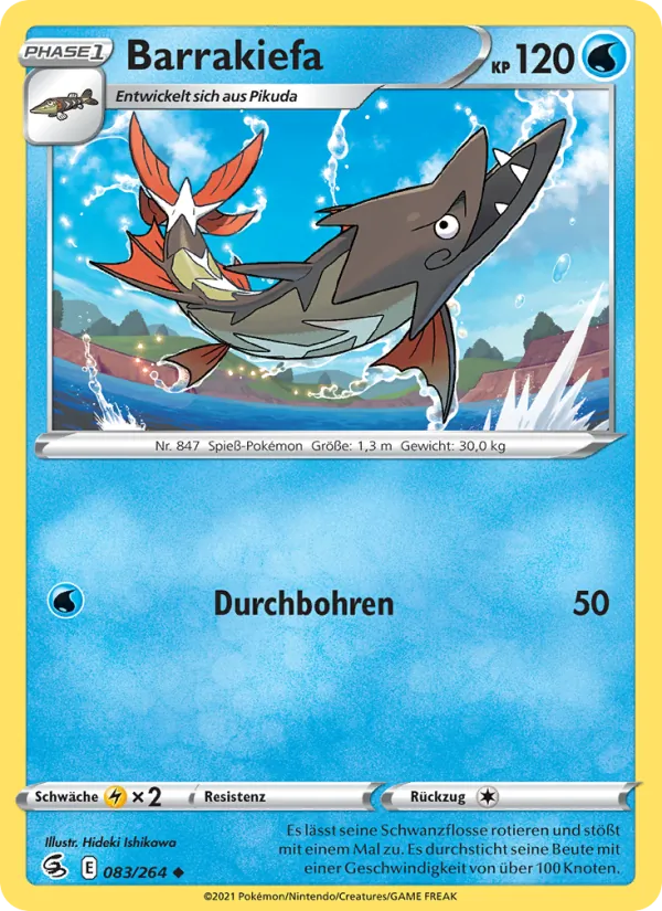Barrakiefa, Fusions Angriff 83