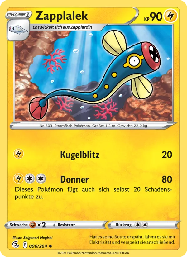 Zapplalek, Fusions Angriff 96