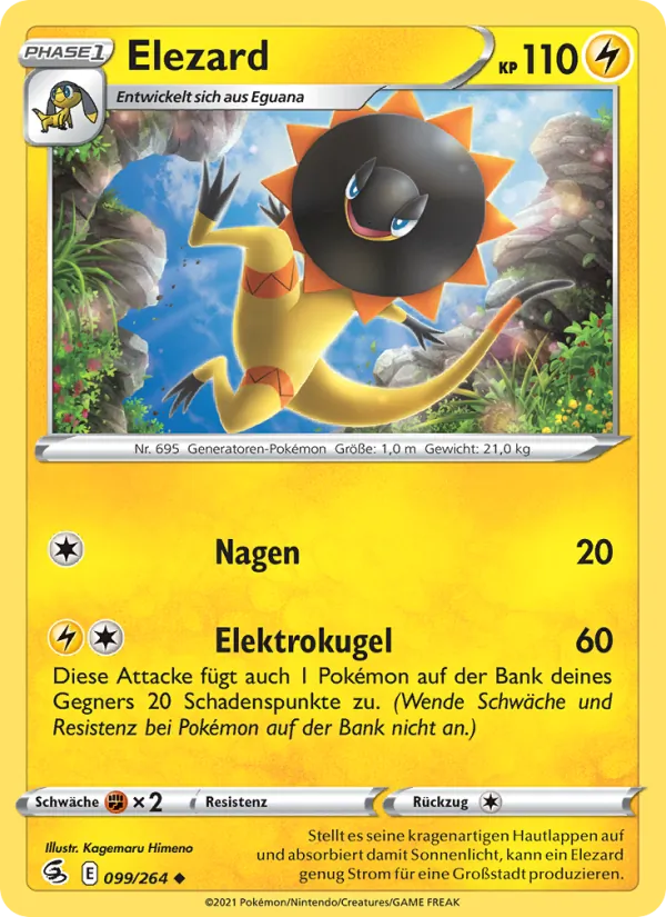 Elezard, Fusions Angriff 99