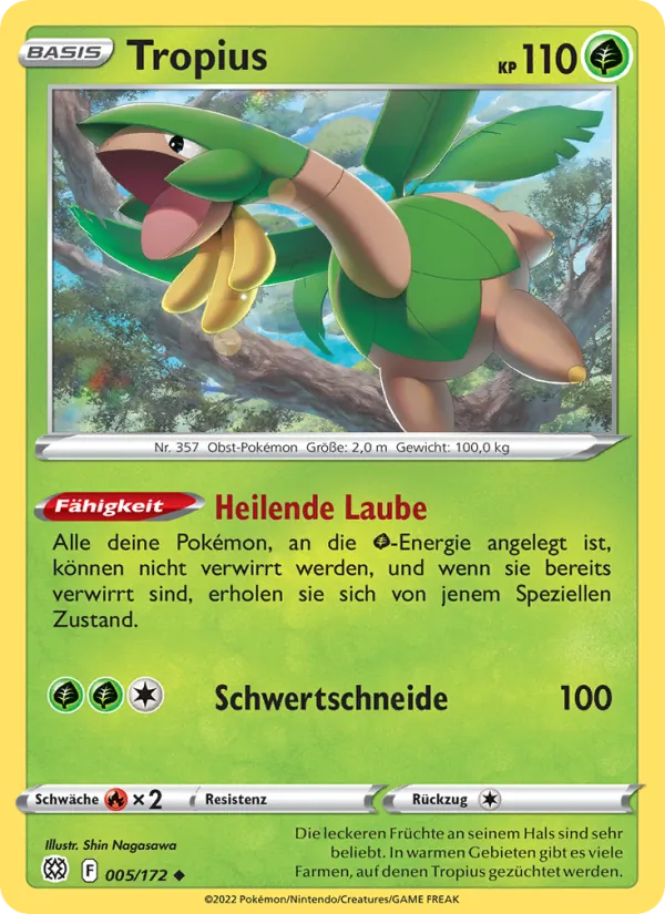 Tropius, Strahlende Sterne 005