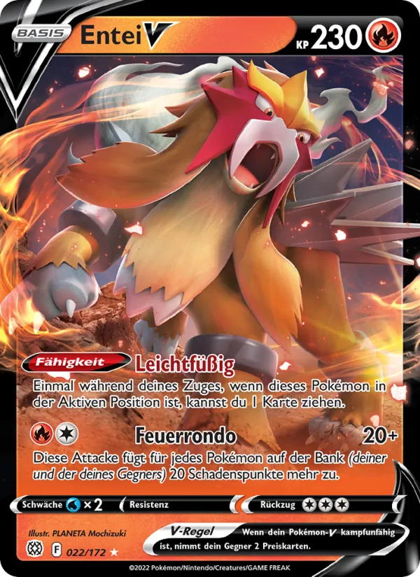 Entei V, Strahlende Sterne 022