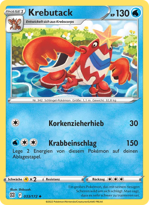 Krebutack, Strahlende Sterne 033