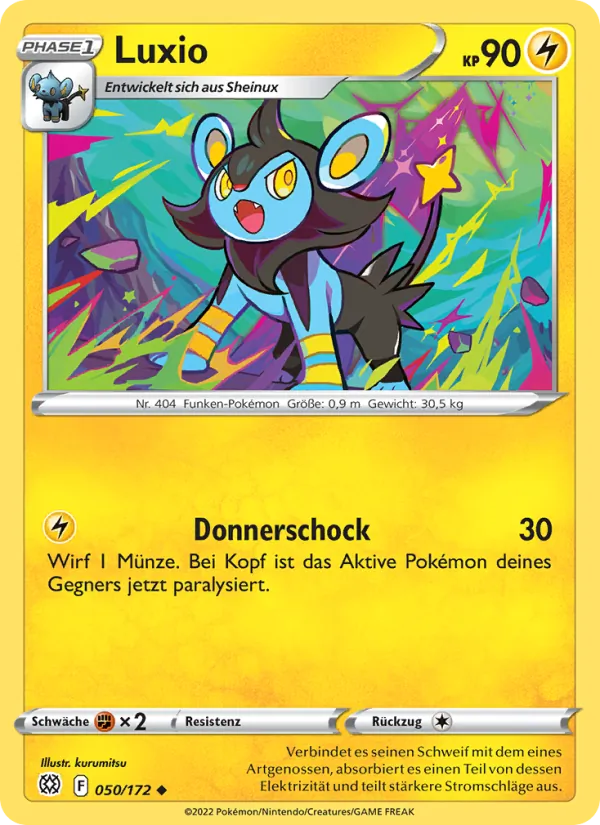 Luxio, Strahlende Sterne 050
