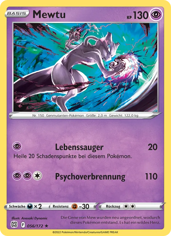 Mewtu, Strahlende Sterne 056