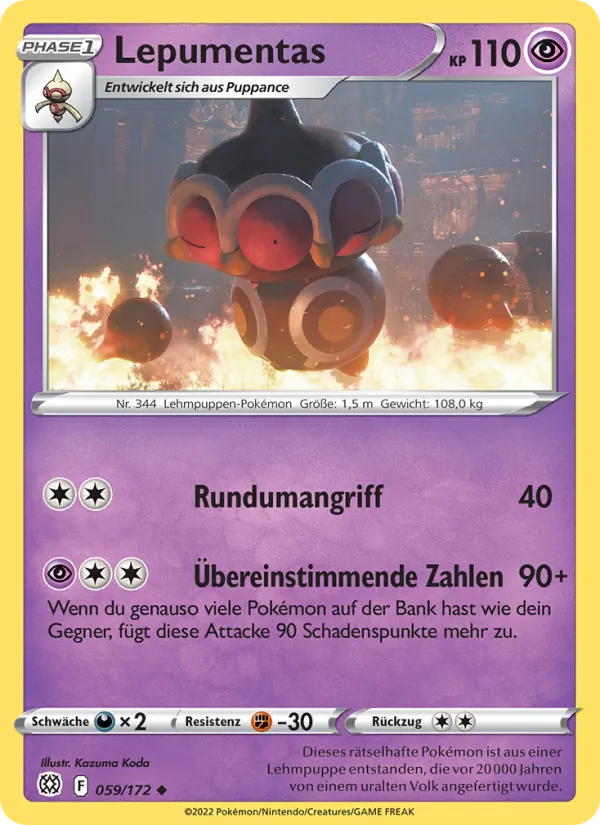 Lepumentas, Strahlende Sterne 059