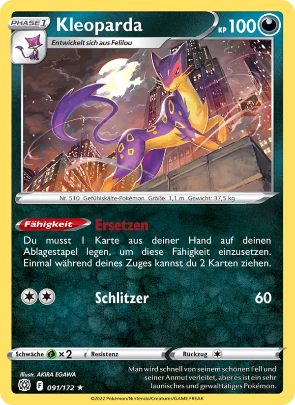 Kleoparda, Strahlende Sterne 091