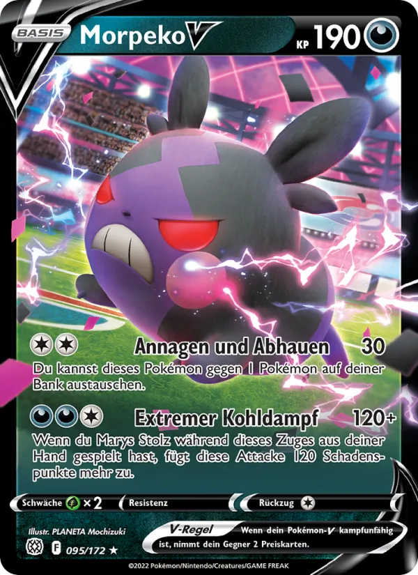 Morpeko V, Strahlende Sterne 095