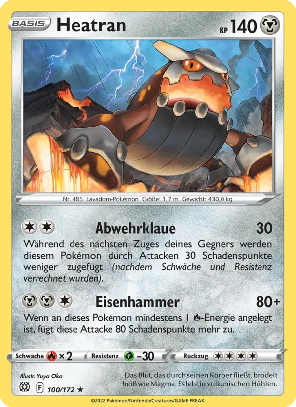 Heatran, Strahlende Sterne 100
