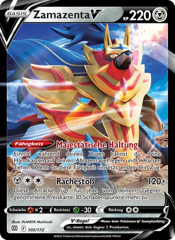Zamazenta V, Strahlende Sterne 105