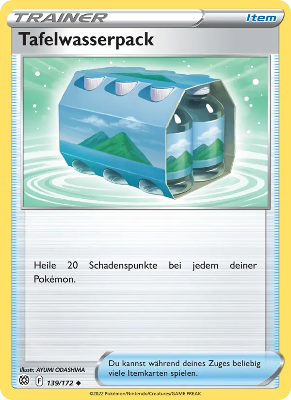 Tafelwasserpack, Strahlende Sterne 139