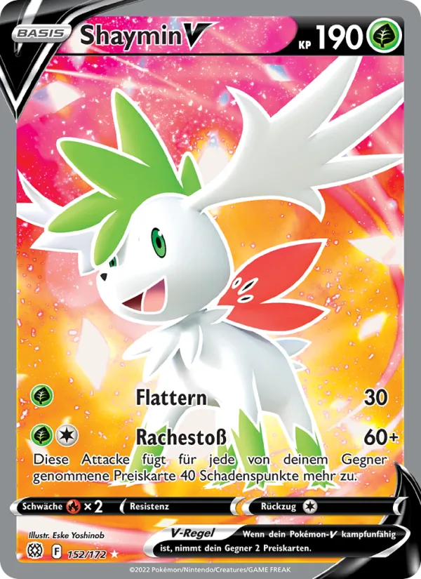 Shaymin V, Strahlende Sterne 152