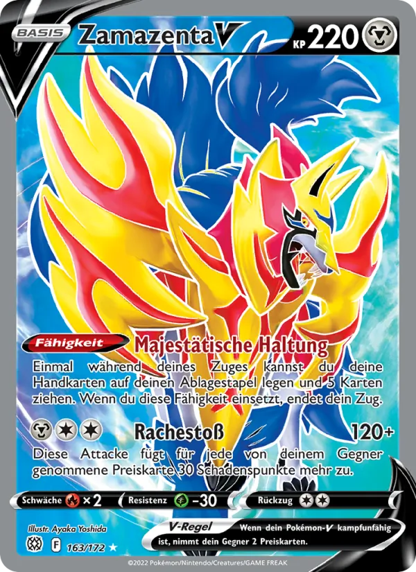 Zamazenta V, Strahlende Sterne 163