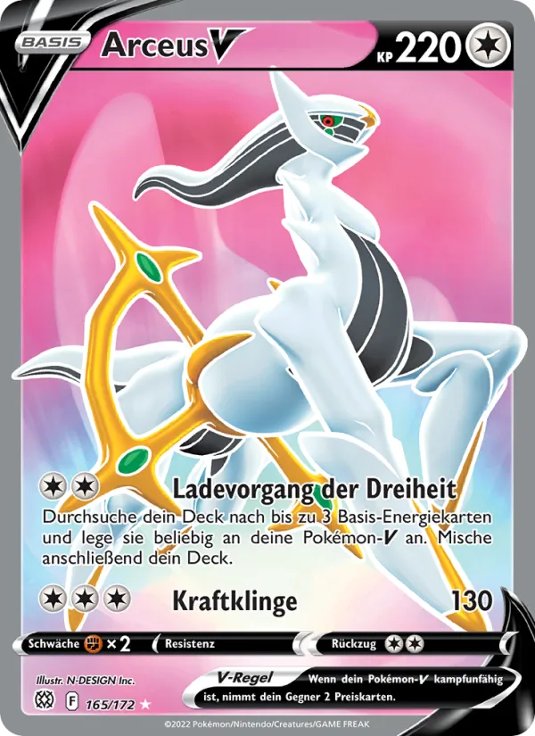 Arceus V, Strahlende Sterne 165