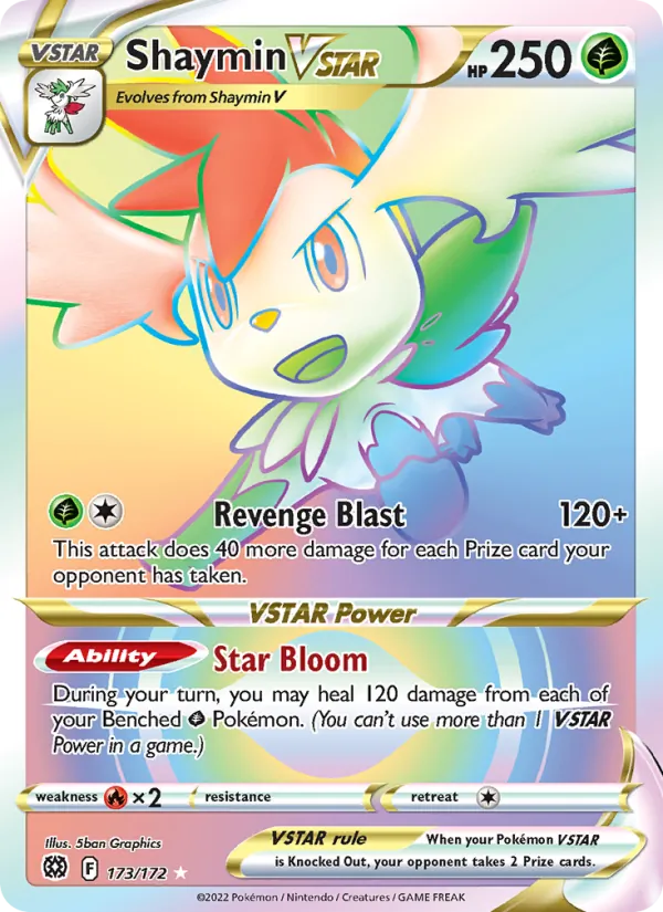 Shaymin VSTAR, Strahlende Sterne 173