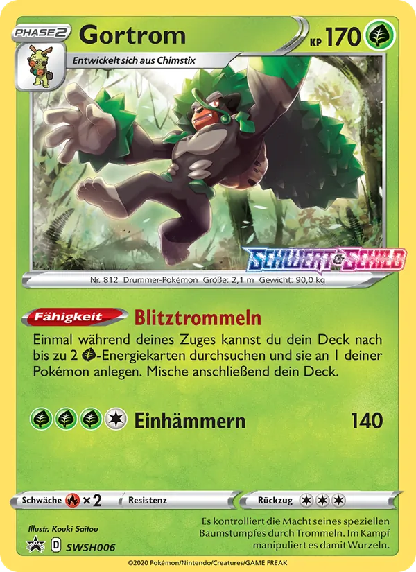 Gortrom, SCSC Promokarten SWSH006